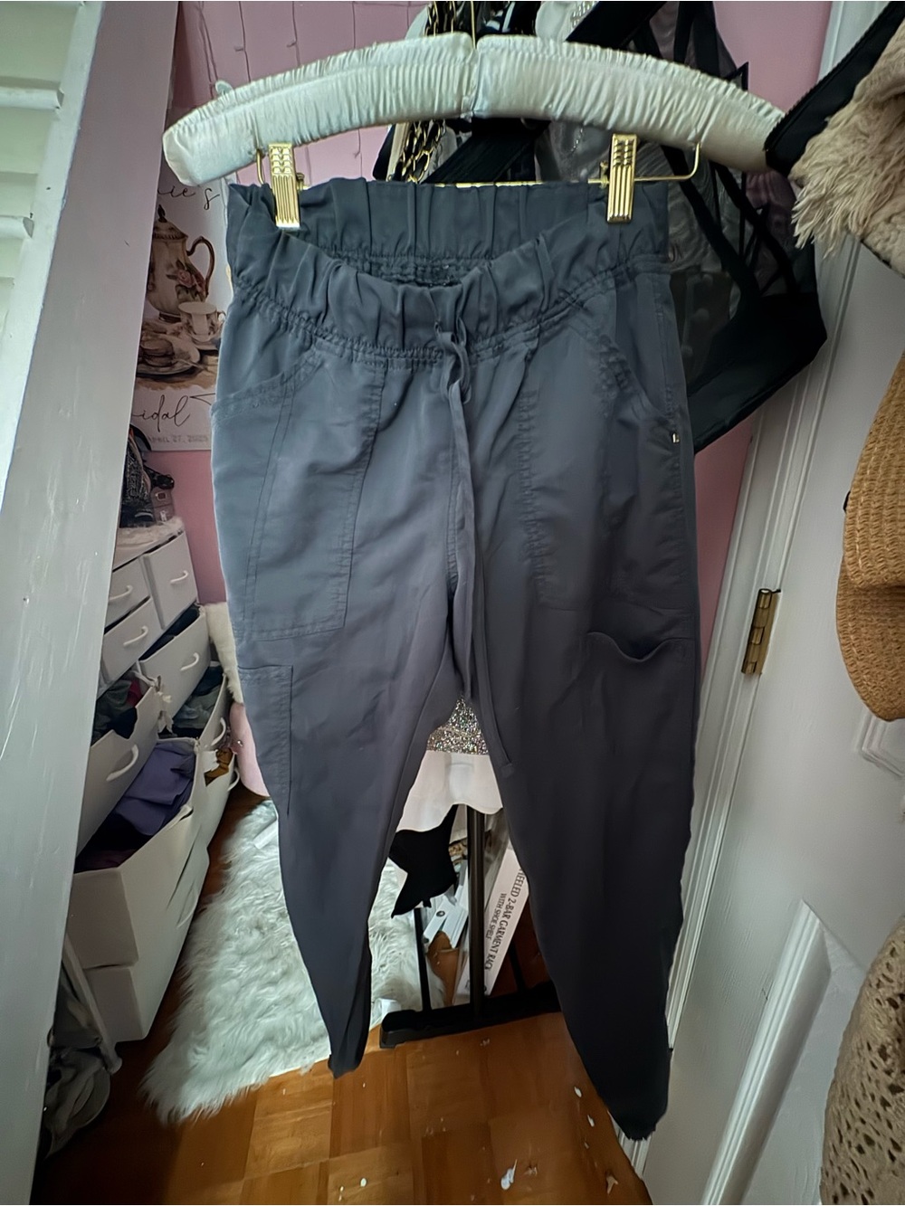 Scrubstar Dark Gray Women's Jogger Track Pants